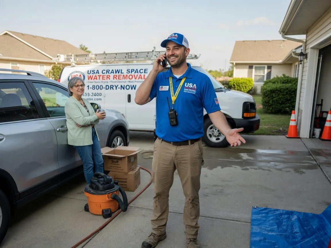 Crawl Space Water Removal Port Allen, LA FAQs